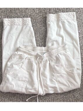 Cream Drawstring Yogi Lounge Pants
